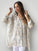 aiden boyfriend shirt -flower patch linen Apparel