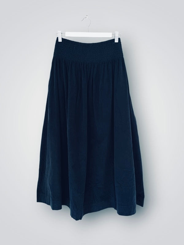 lulu skirt - navy cord Apparel