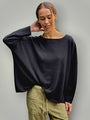 sophie cashmere knit-black General