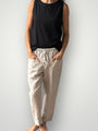 darcy pants - natural linen General