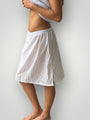 skirt slip-neutral cotton