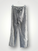 fleur straight leg pants - dark grey stripe linen Apparel