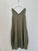 amber dress - sage linen Apparel