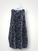 adele dress - navy floral linen Apparel