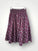 lola skirt - mulberry floral Apparel