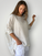 hunter top - natural stripe linen Apparel
