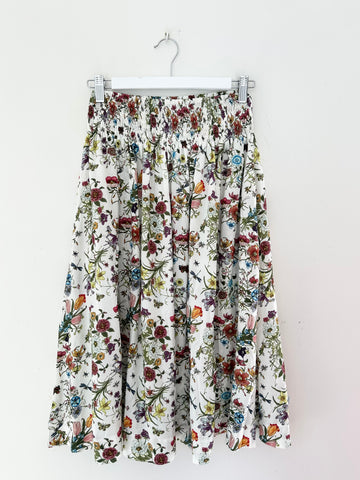 lola skirt - flower garden Apparel
