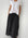 lulu skirt - black linen Apparel