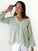 paige top - olive stripe cotton Apparel