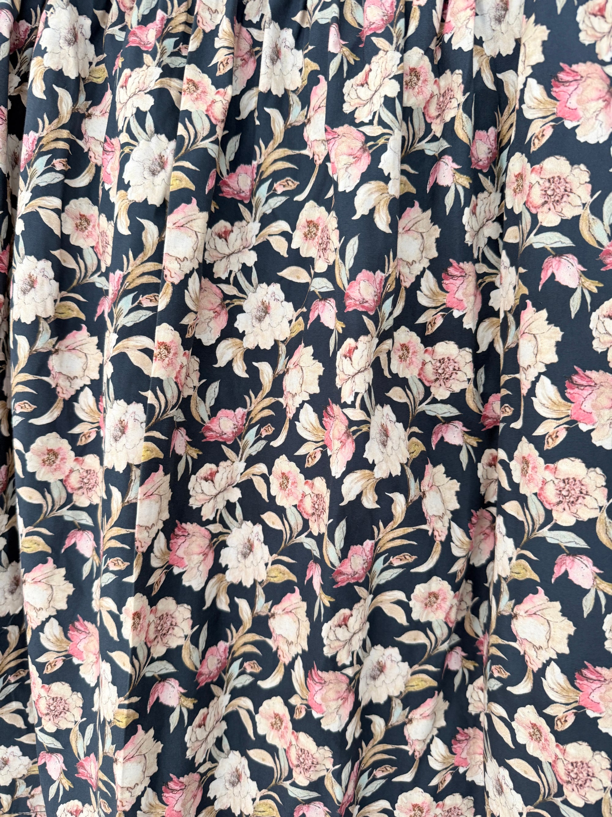 lola skirt - night flower cotton Apparel