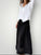 lulu skirt - black linen (Copy) Apparel
