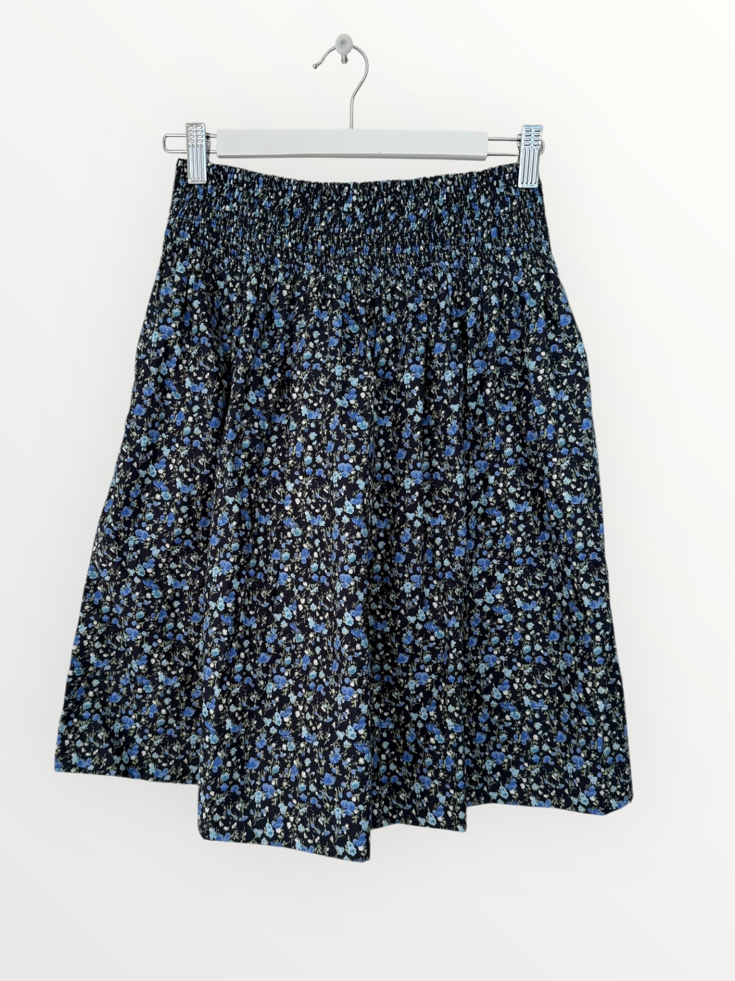 zoe skirt - ditzy blues cotton Apparel