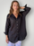 skyla shirt - black linen Apparel