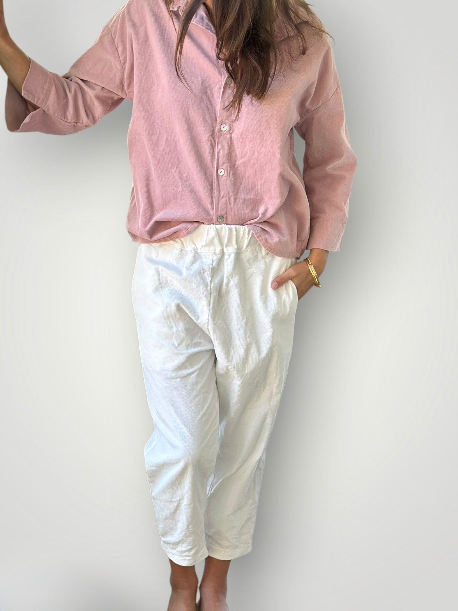 dana pants - chalk cord Apparel