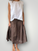 lola skirt - soil linen Apparel