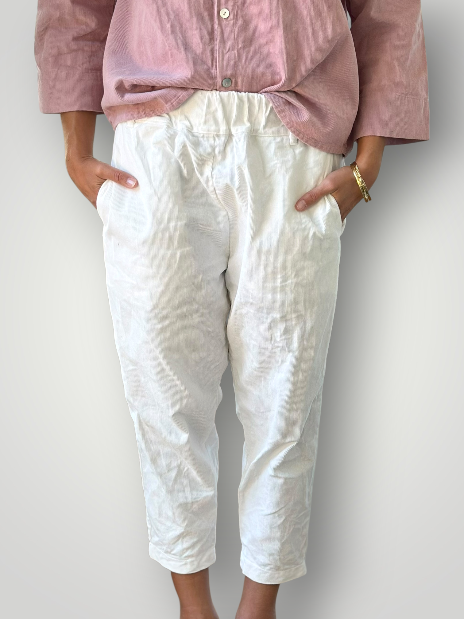 dana pants - chalk cord