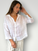 deanna shirt - white linen gauze Apparel