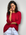 alex top-red cotton knit Apparel