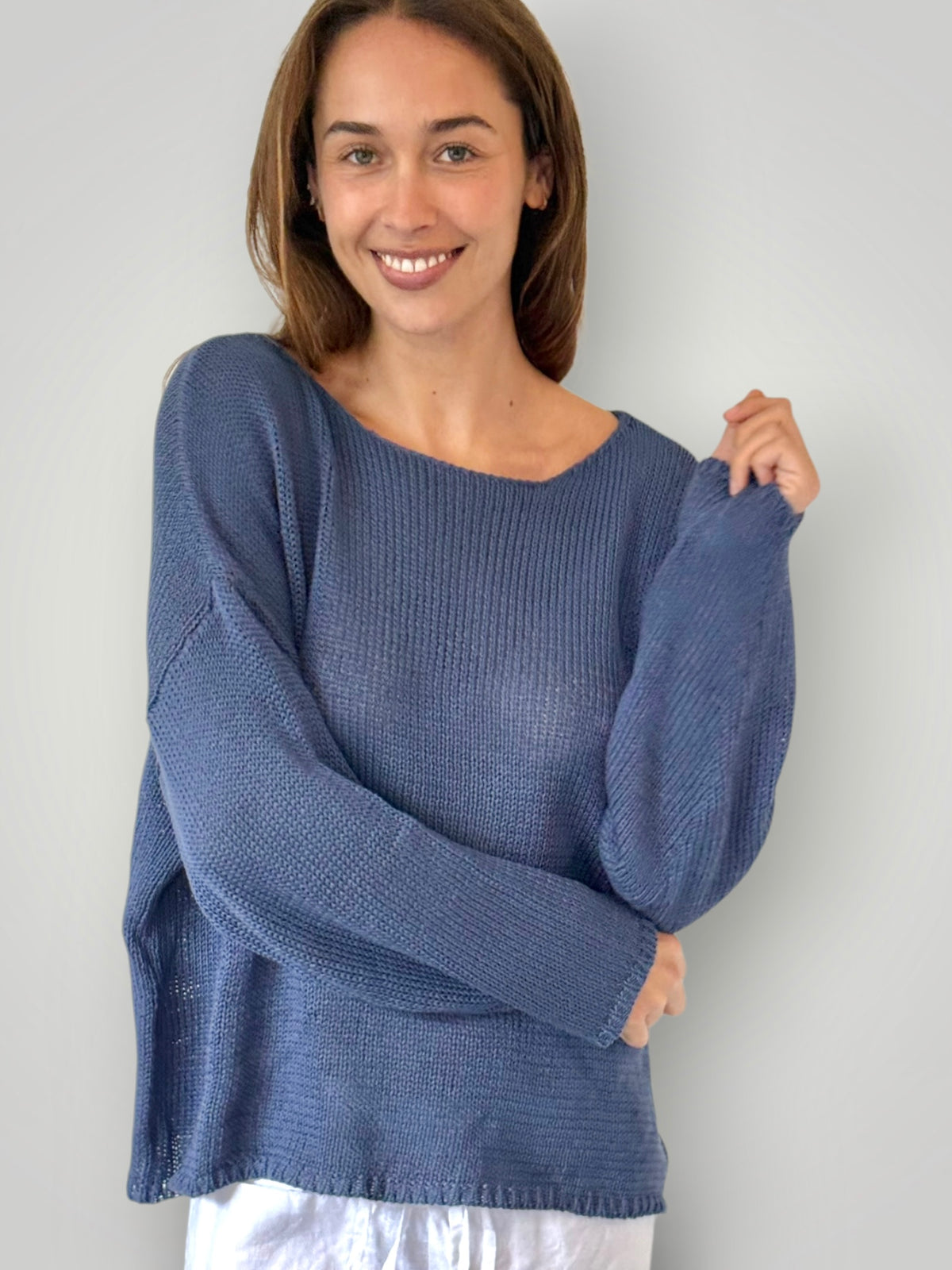 ashton knit - denim cotton General