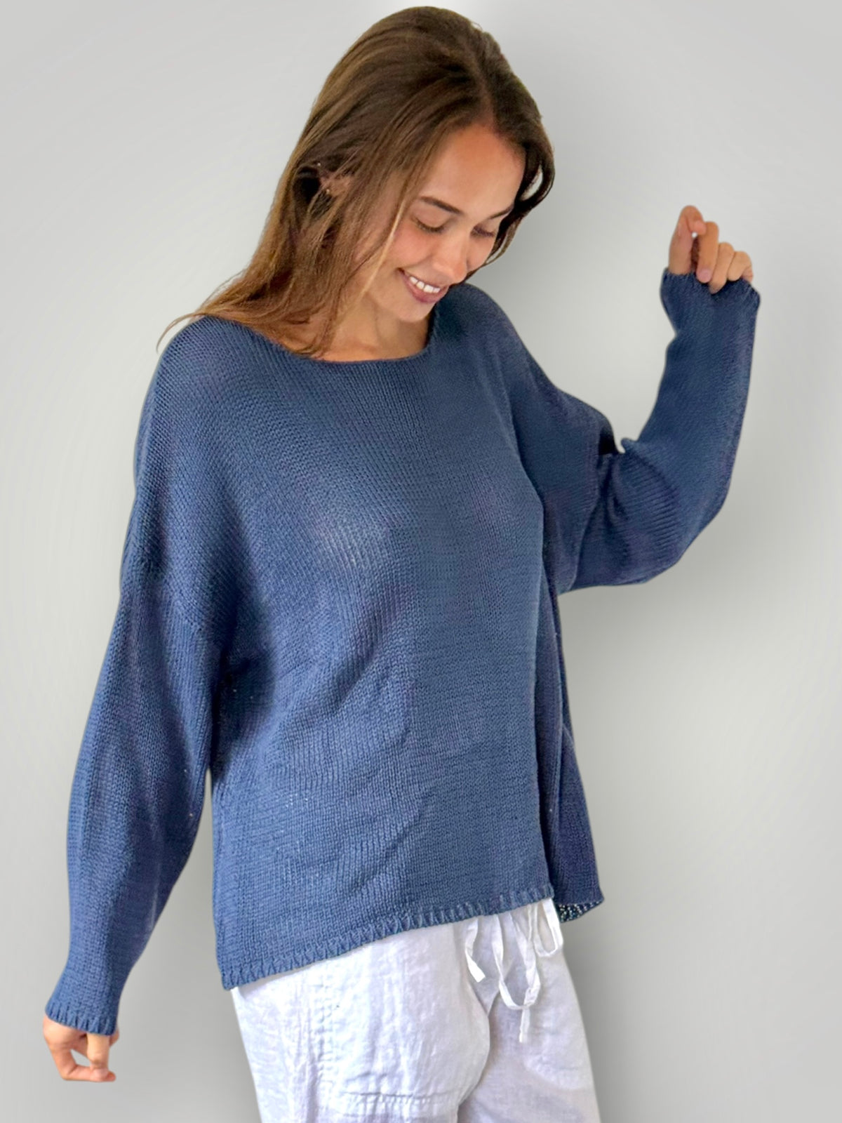 ashton knit - denim cotton General