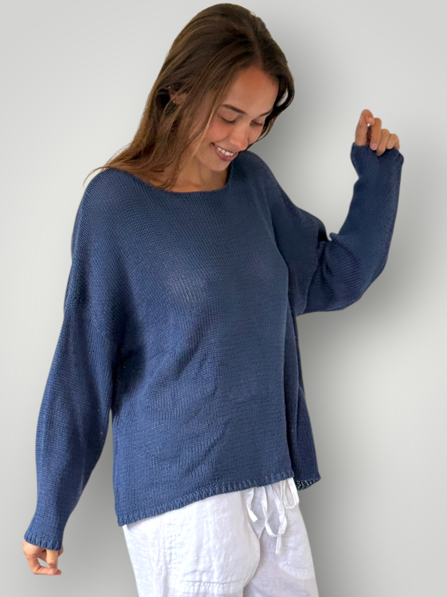 ashton knit - denim cotton General