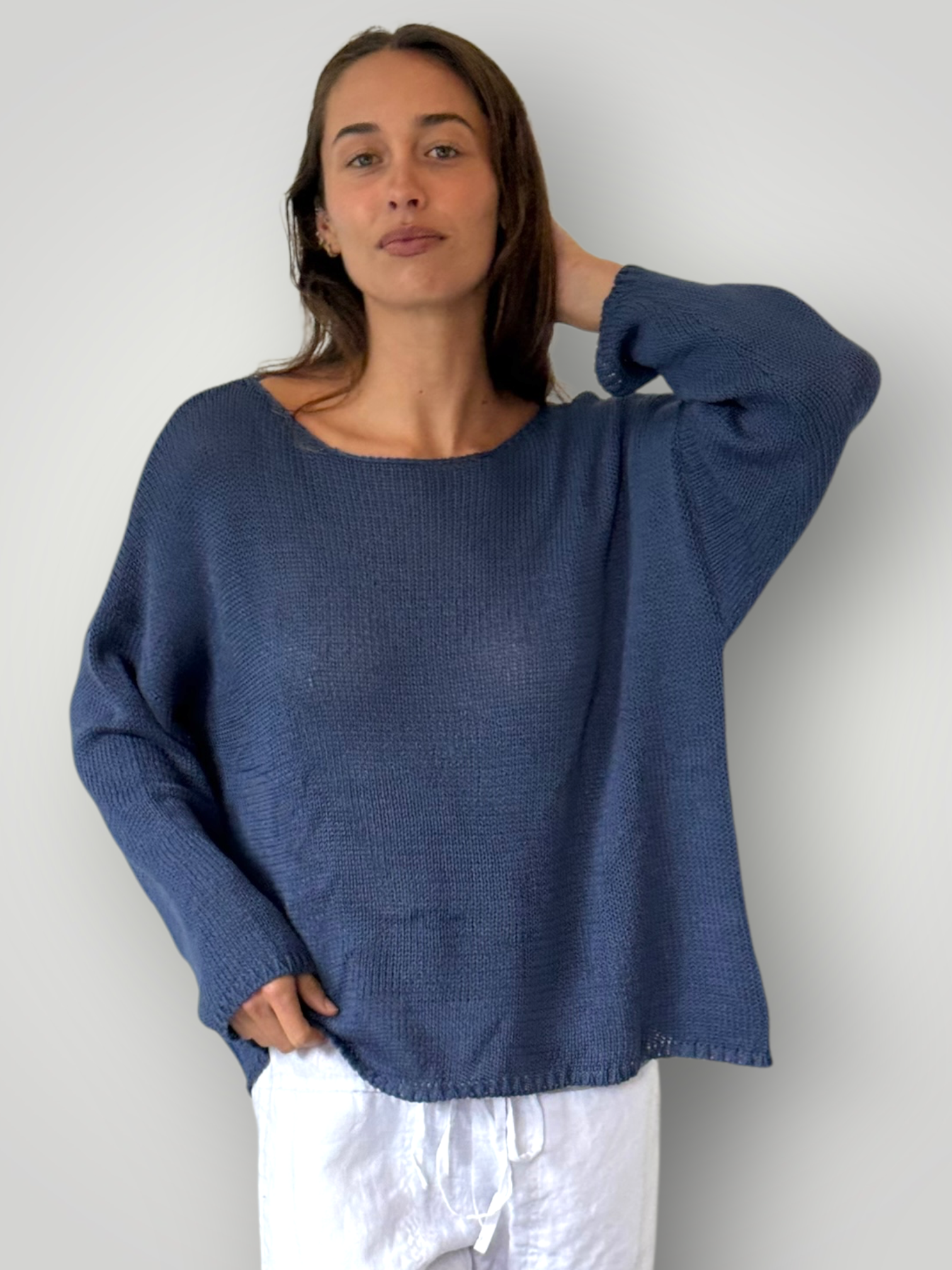 ashton knit - denim cotton General