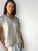 ellie v neck -natural linen Apparel