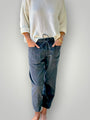 darcy pants - charcoal cord Apparel
