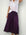 lulu skirt - eggplant linen Apparel