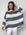 avril top - big grey stripe linen Apparel