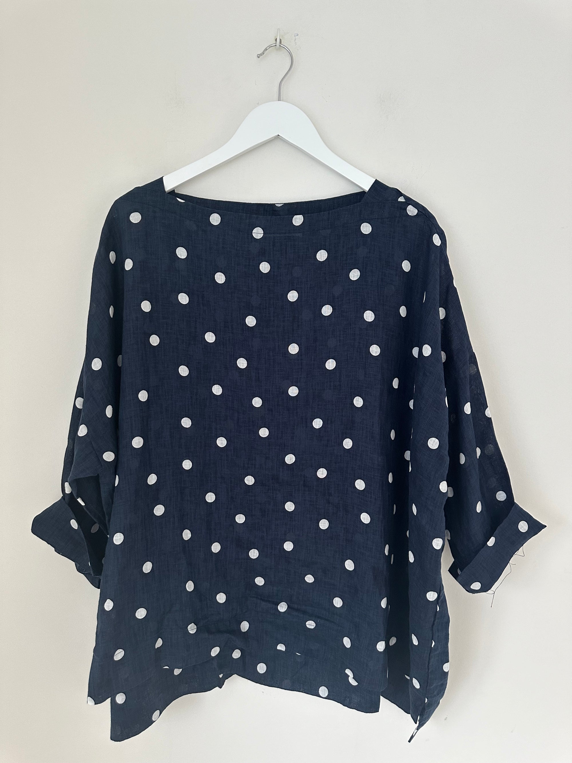 avril top - navy spot Apparel  