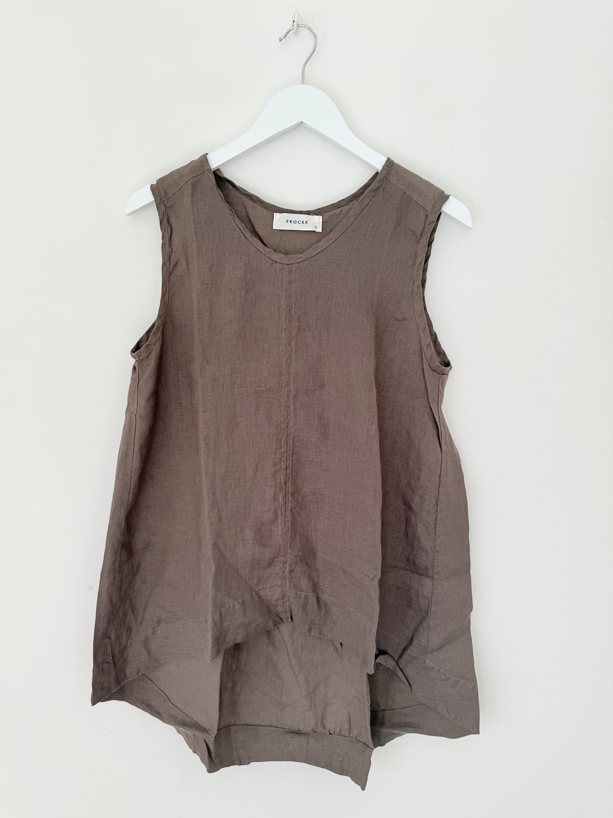 morgan top-soil linen Apparel