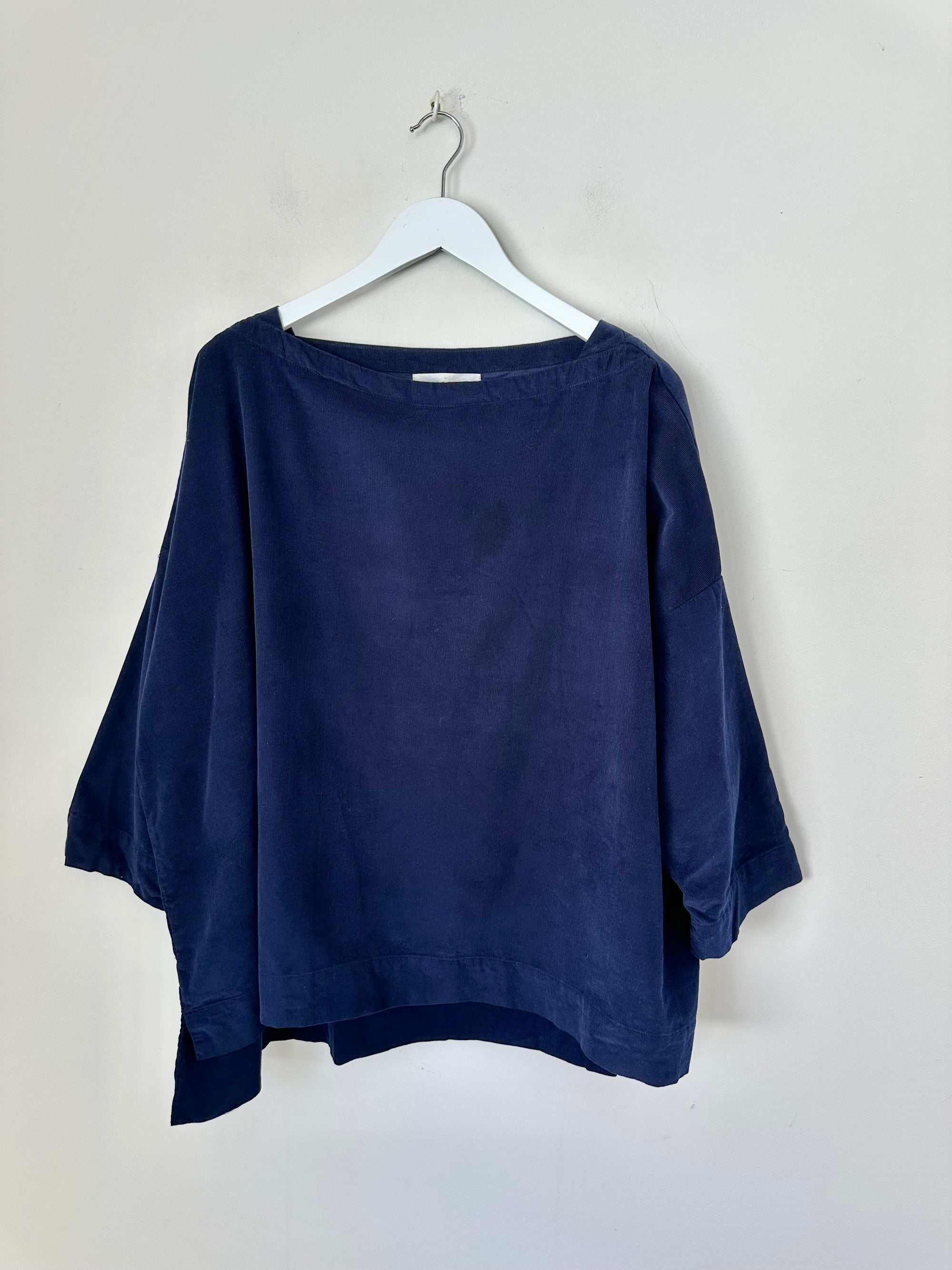 avril top - indigo cord Apparel