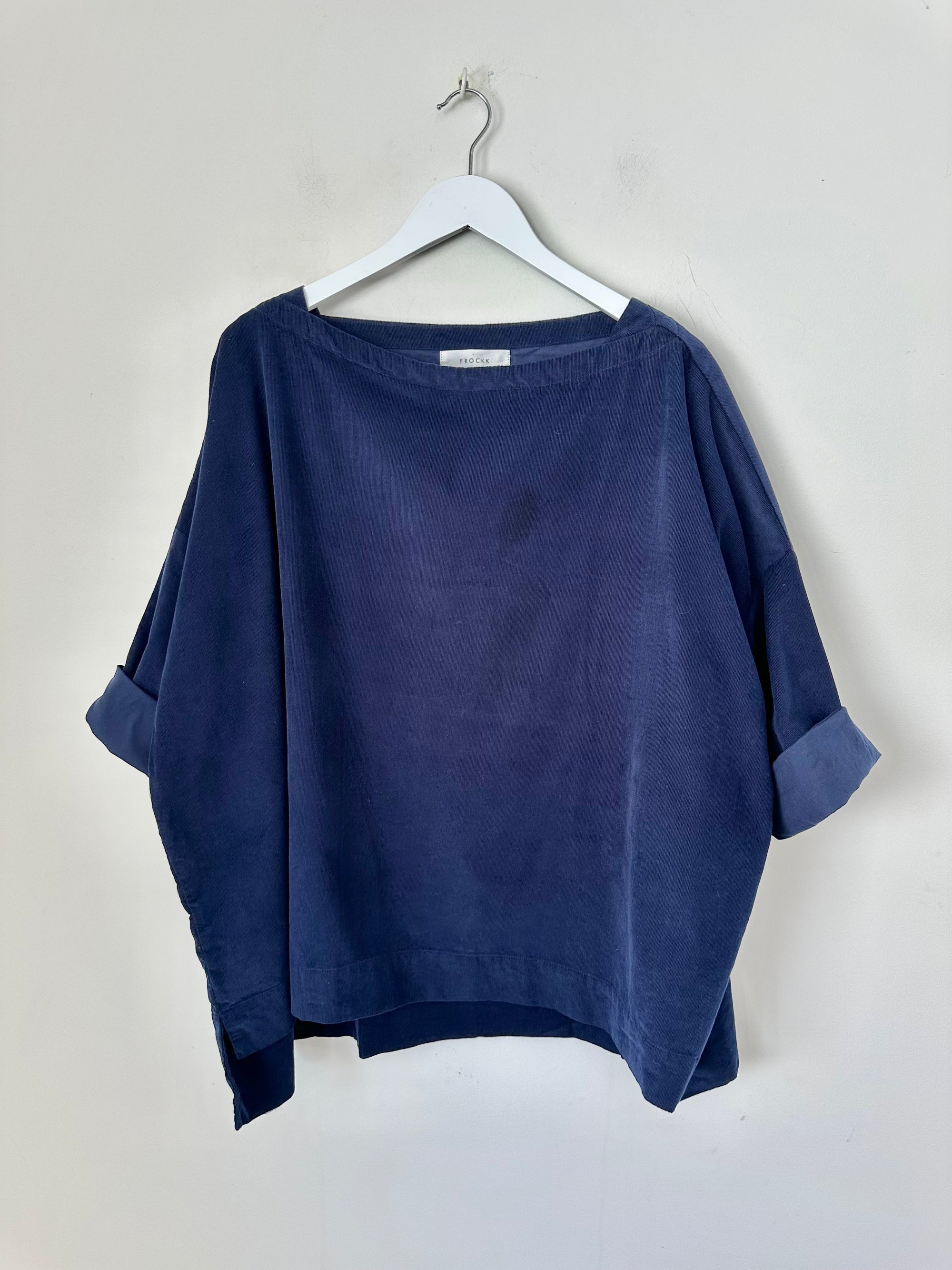 avril top - indigo cord Apparel
