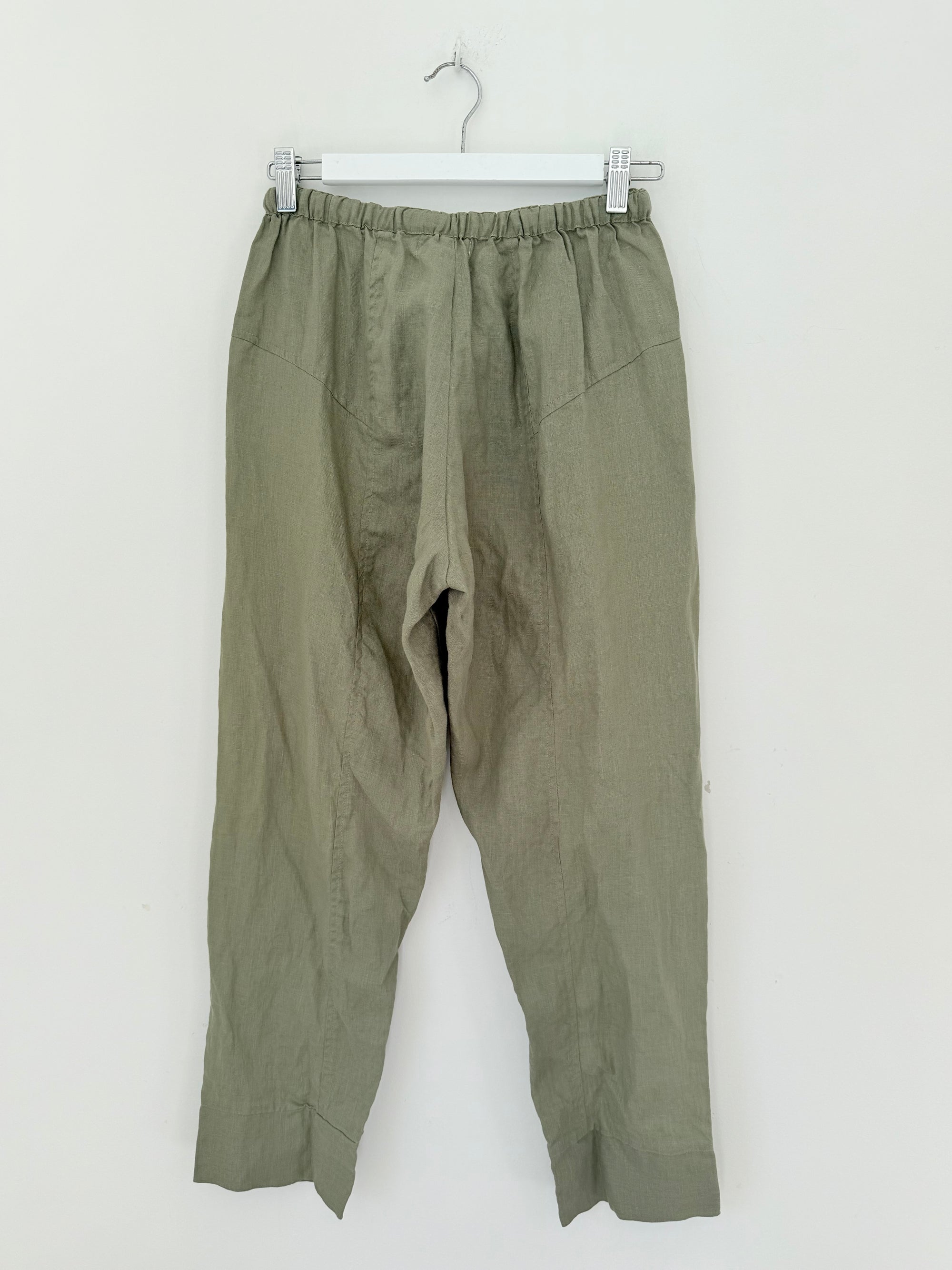 darcy pants - sage linen Apparel