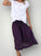 lola skirt - eggplant linen Apparel