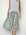 lola skirt - moss flower floral linen Apparel