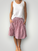 zoe skirt - red gingham cotton Apparel