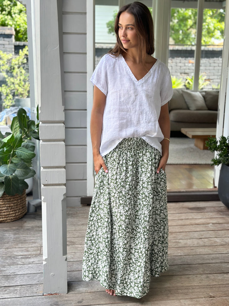 lulu moss floral Apparel
