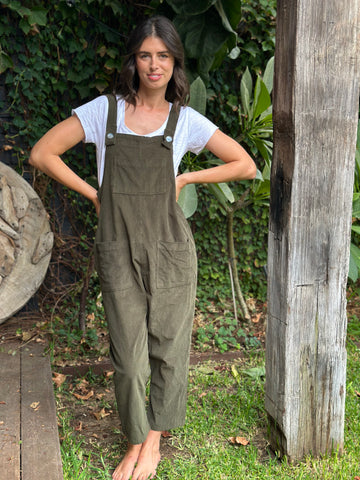 overalls -army cord Apparel