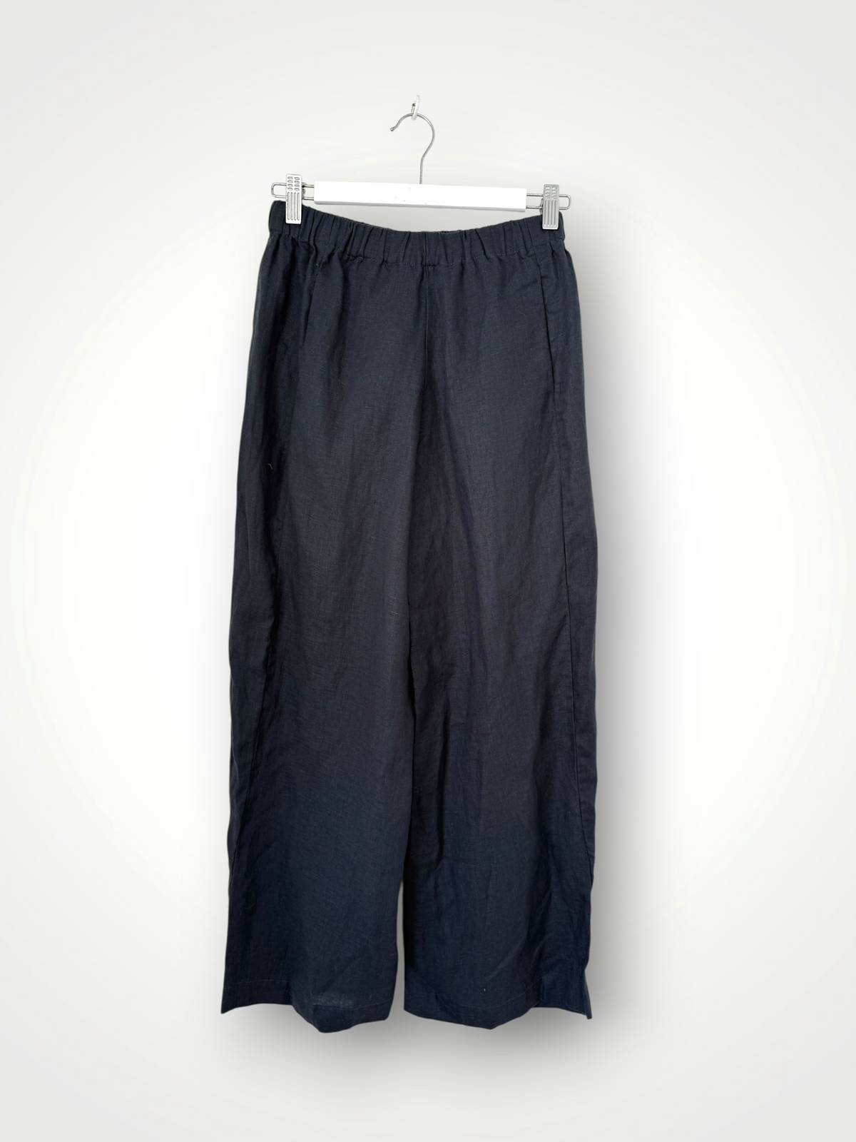 georgia pants- charcoal linen