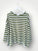 estella top-moss stripe cotton knit Apparel