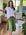 lola skirt - moss linen Apparel  
