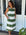 becky dress - big moss stripe linen Apparel  