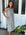 becky dress -  charcoal stripe linen Apparel  