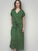 harper dress - moss linen Apparel