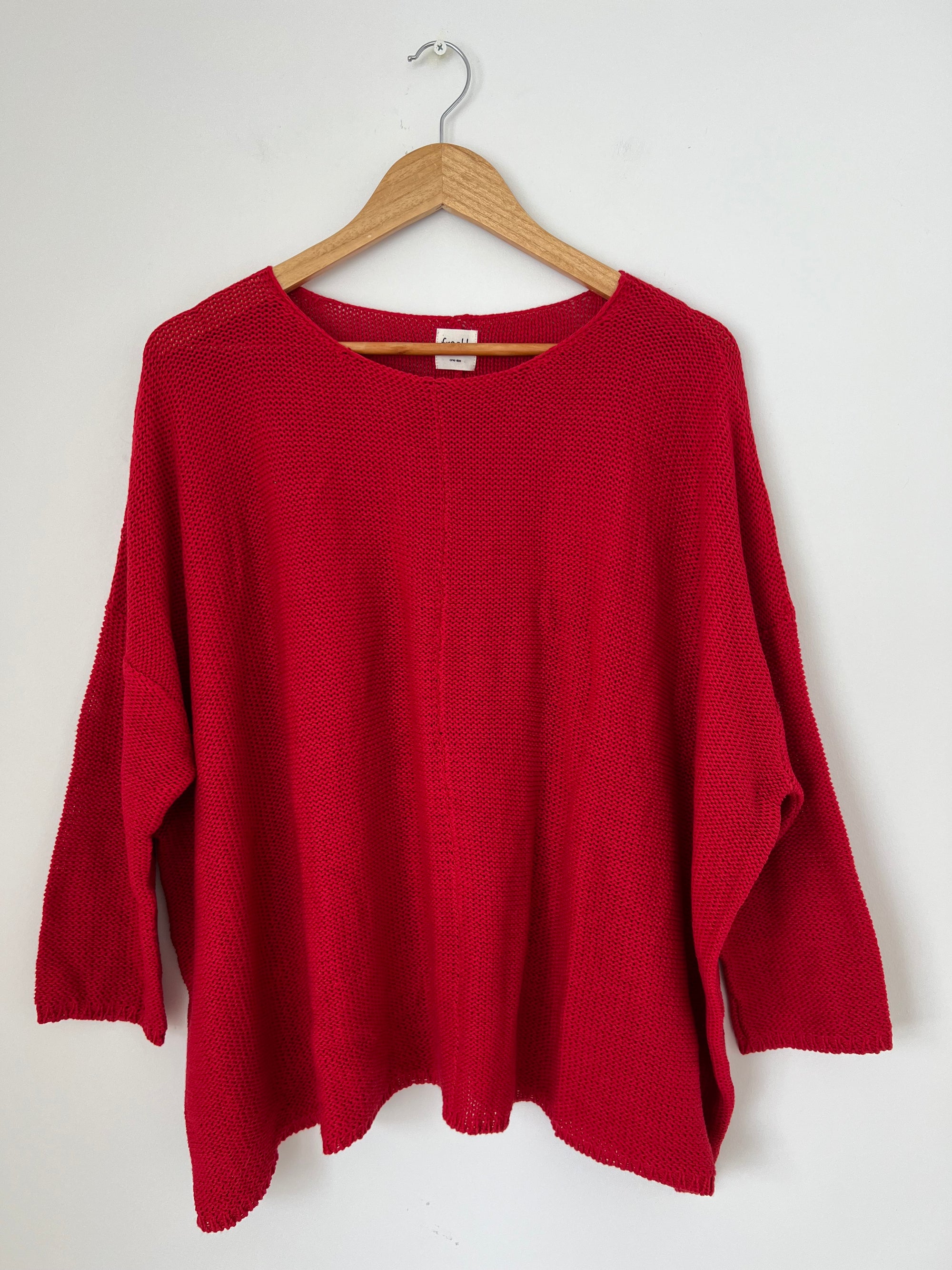 stella jersey - red cotton knit Apparel  