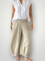 jackie pant - natural linen Apparel