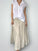 lulu skirt-natural linen Apparel