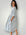april dress - fine grey stripe linen Apparel